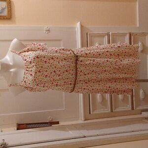NWT The Children's Place rose print dress Sz XL